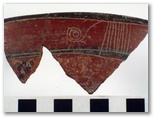 AZC 149 - Black-on-Red Incised - Bowl